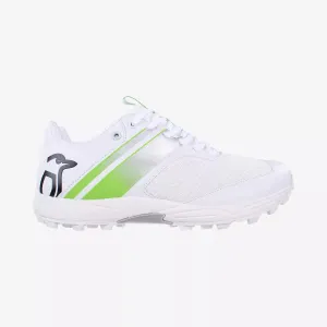 Kookaburra KC 3.0 Rubber Cricket Shoes White/Lime