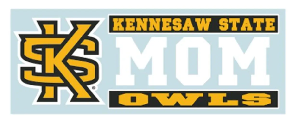 KSU "MOM" Decal