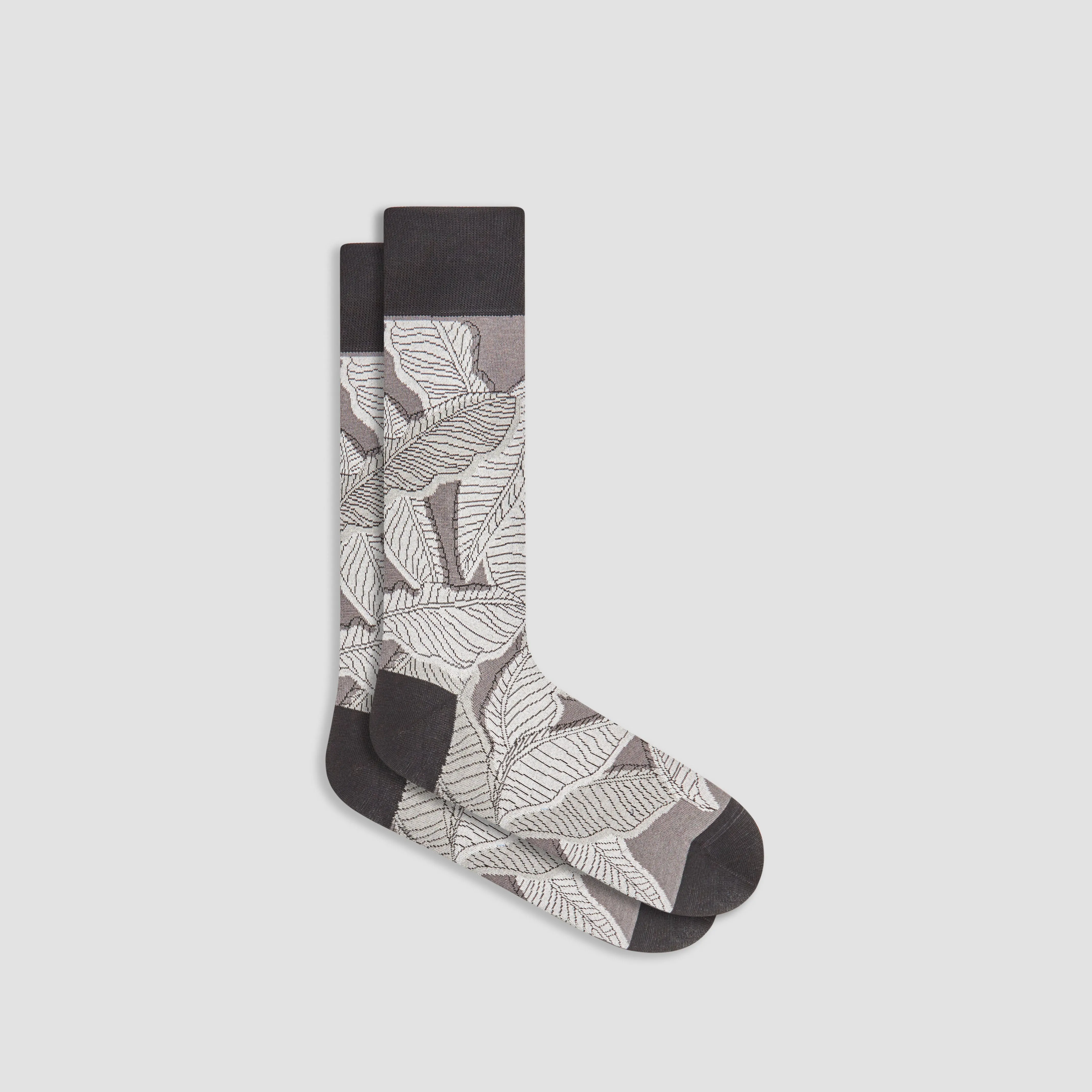 Leaves Mid-Calf Socks