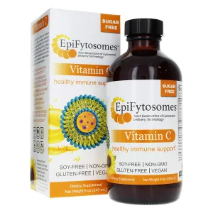 Liposomal Vitamin C Nature€™s Answer EpiFytosomes Vitamin C 1,000 mg per Serving - Vegan Dietary Supplement - Soy Gluten Free Non GMO - Ideal for Healthy Immune Support - 6 mL (40 Servings per Bottle)