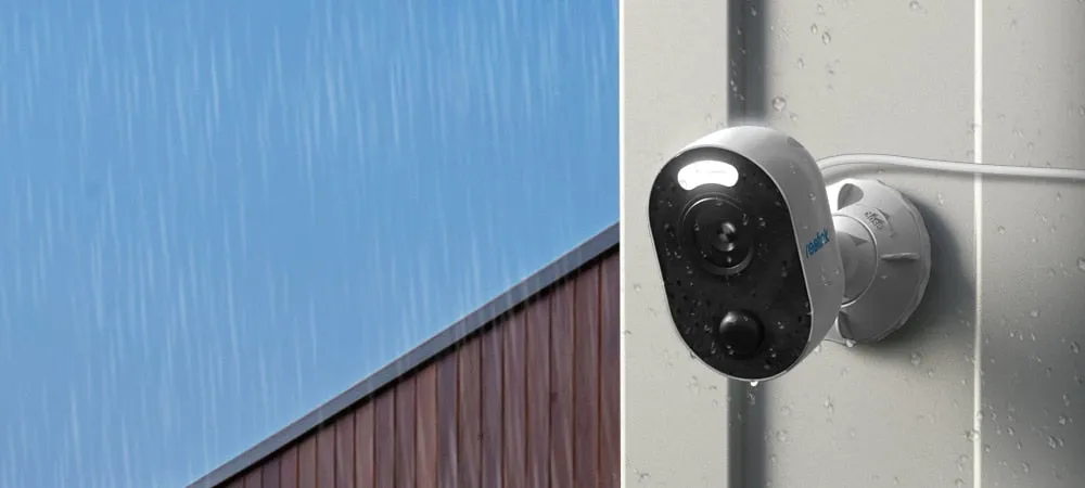 Lumus 1080p spotlight wifi camera Full HD outdoor color night vision PIR motion detection 2-way audio IP65 Weatherproof