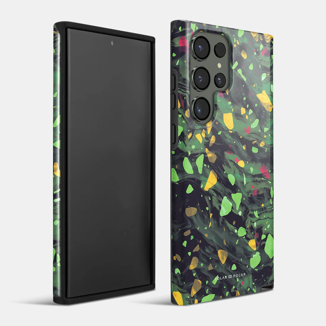 Malachite Terrazzo Gem - Samsung Galaxy S24 Ultra Case