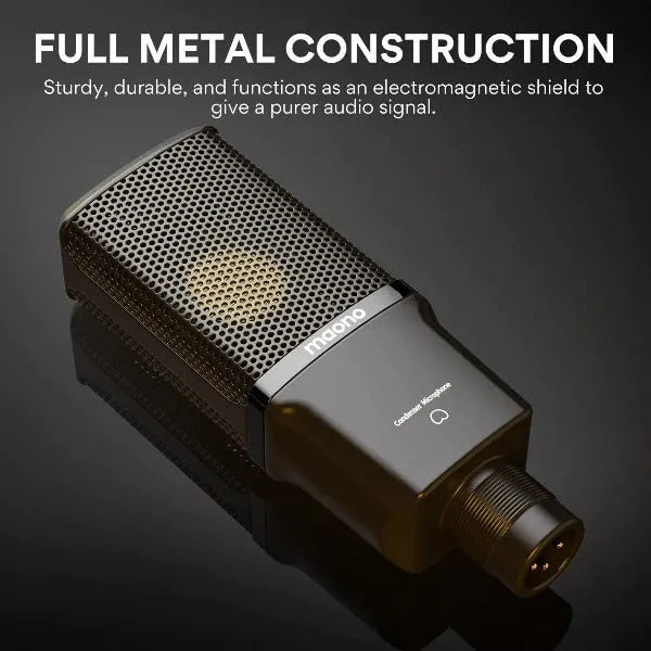Maono AUPM500 XLR Condenser Microphone With 34mm Large Diaphragm