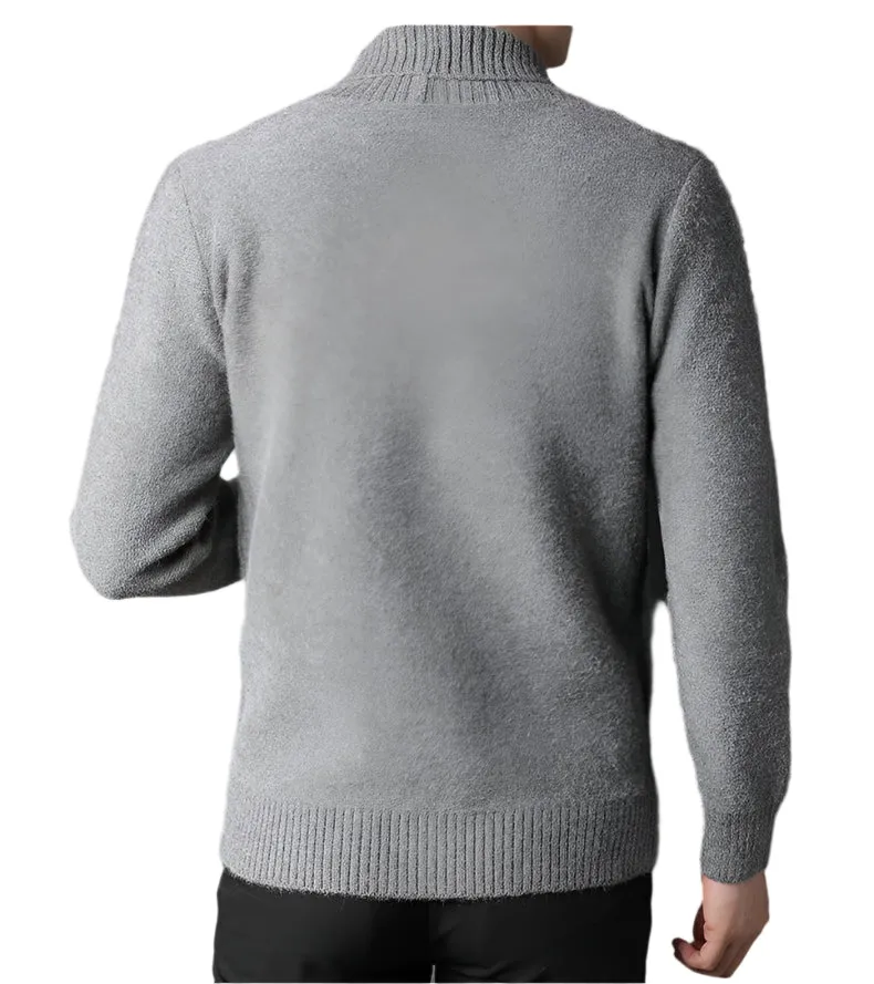 Men's Classic Cable Knit Cardigan | Premium Winter Collection