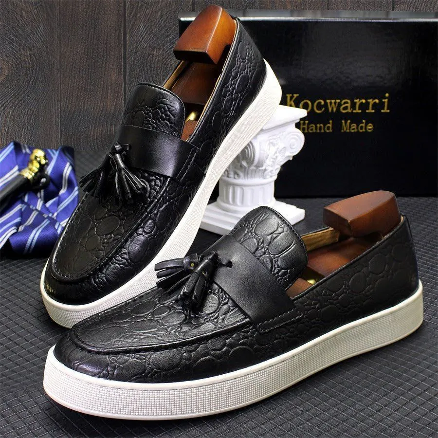 Men's Flat Casual Leather Shoes