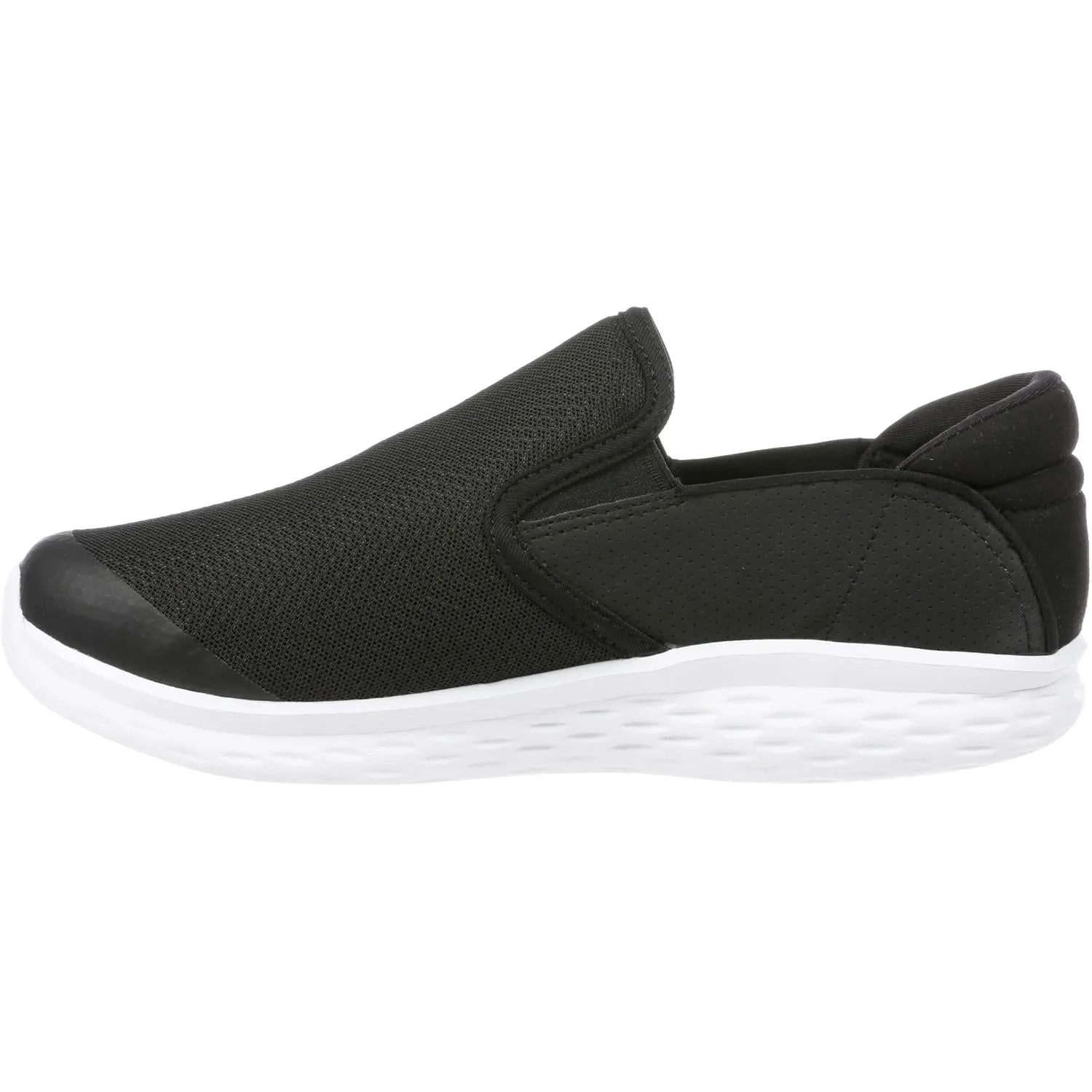 Men's MBT Modena Slip-On Black/White Mesh