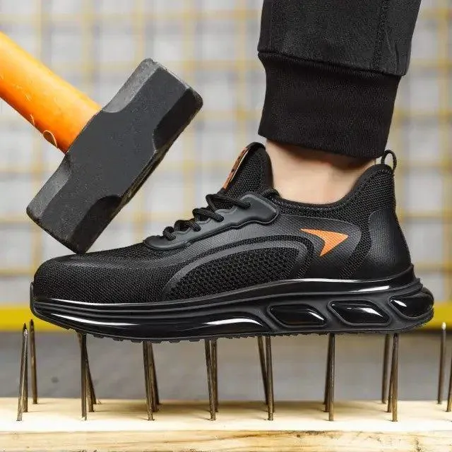 Men's Puncture Resistant Safety Shoes Are Lightweight And Comfortable