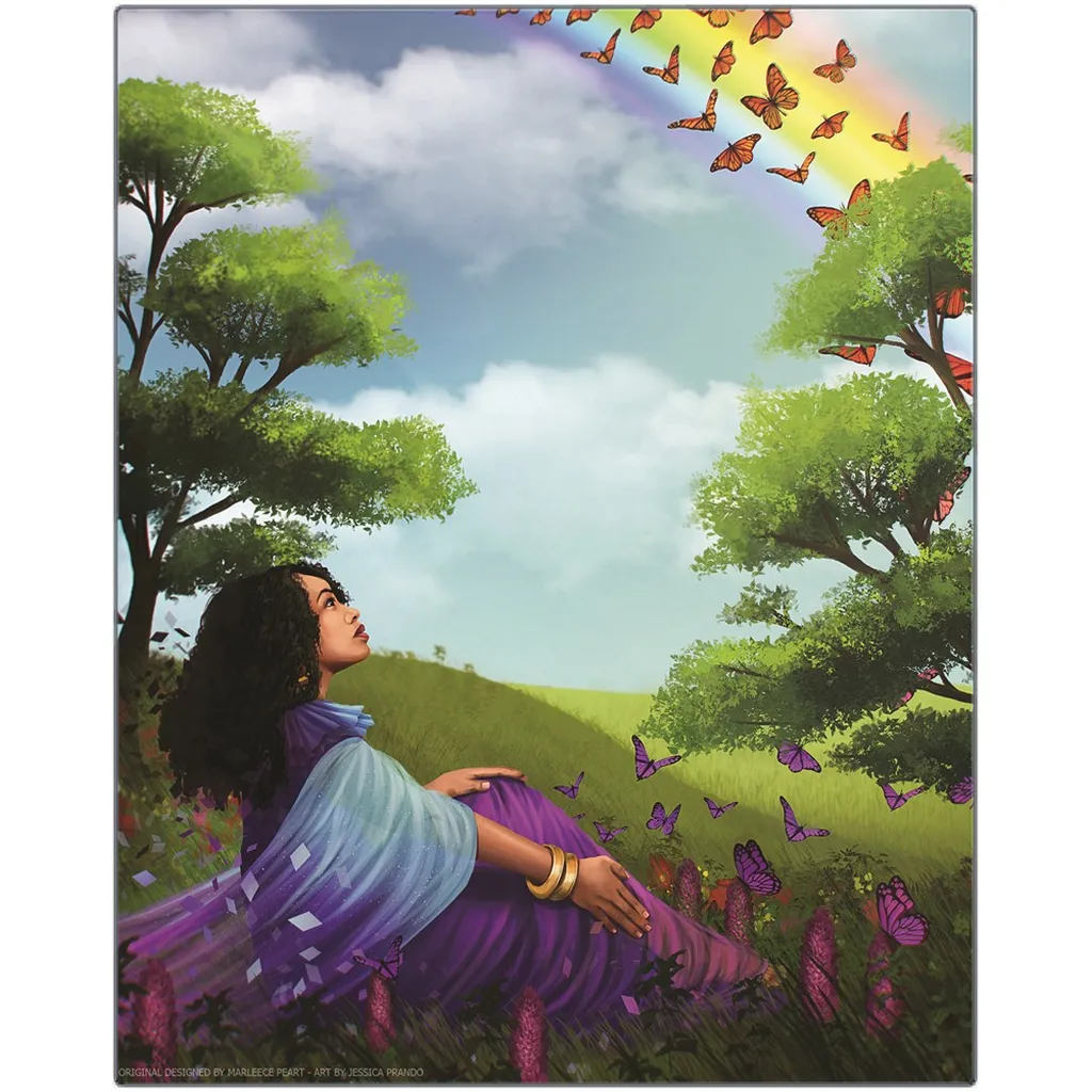 Metamorphosis Art Designed by Marleece in Metal Prints