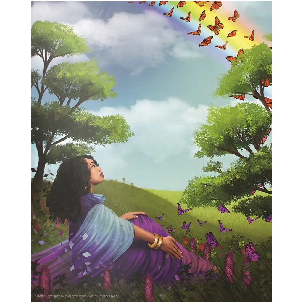 Metamorphosis Art Designed by Marleece in Metal Prints