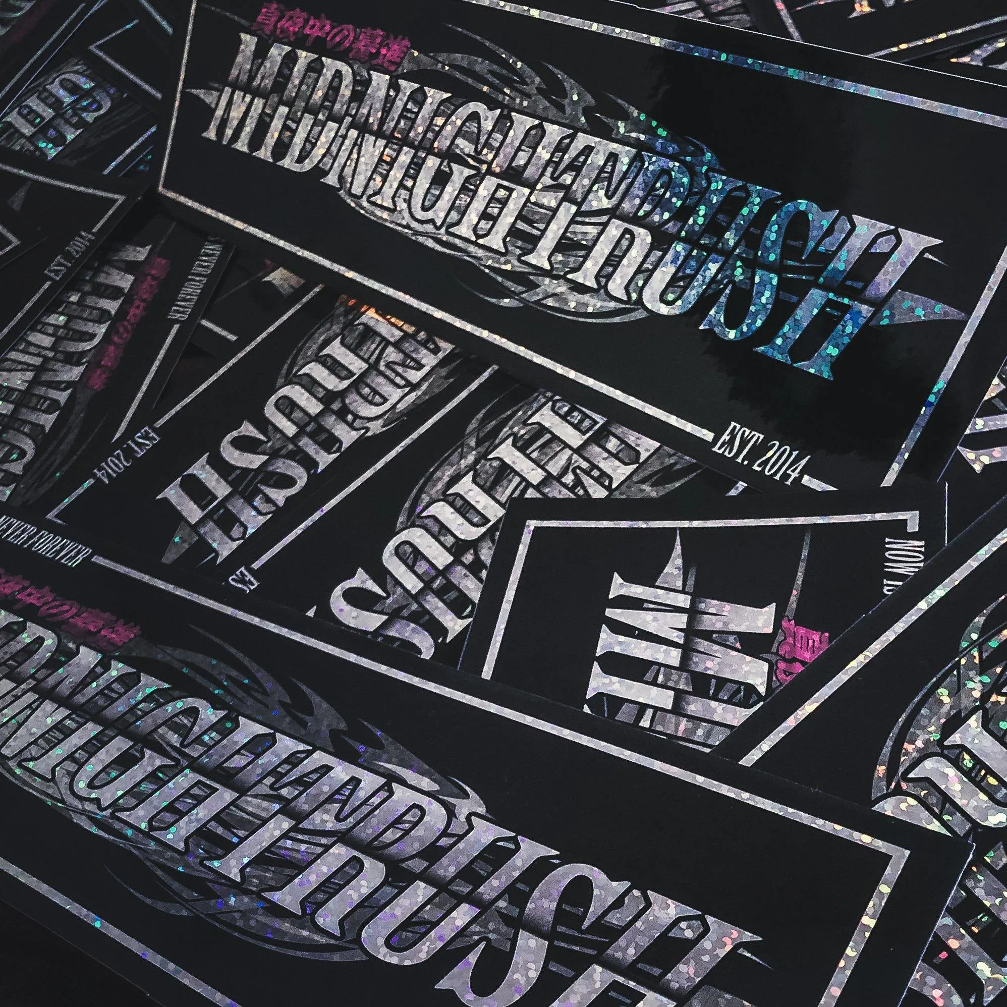 Midnightrush "Now Is Never Forever" Sticker