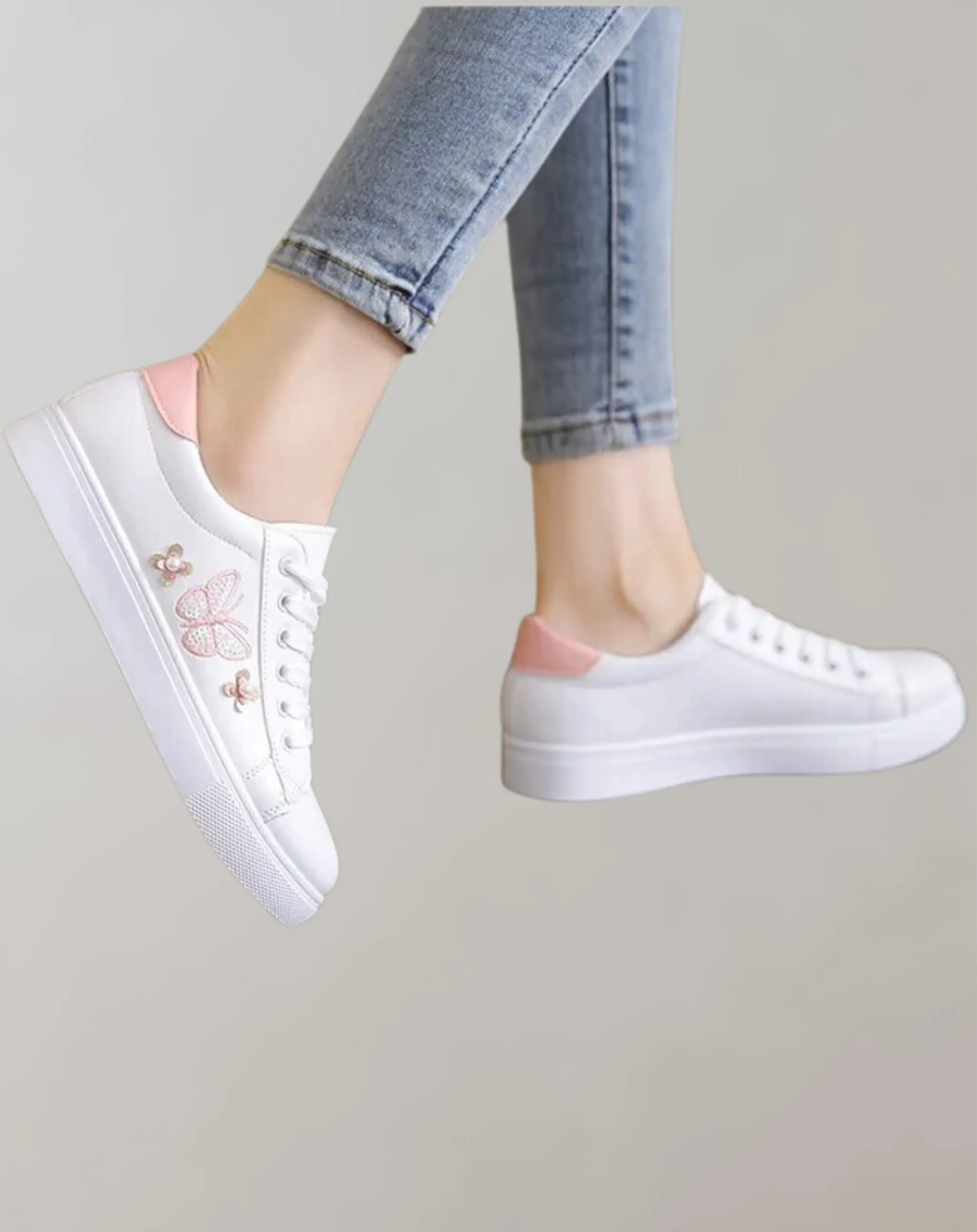 Mila - Modieuze Ademend Wandelsneakers - Comfort en Stijl
