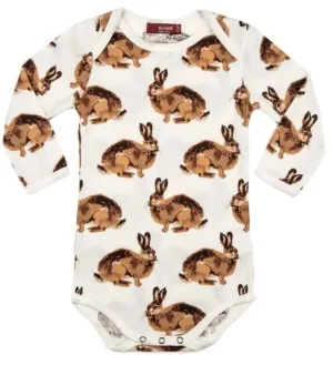 Milkbarn Bunny Long Sleeve One Piece