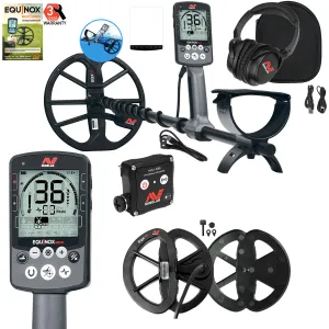 Minelab EQUINOX 800 Metal Detector w/ FREE Minelab 6″ Search Coil