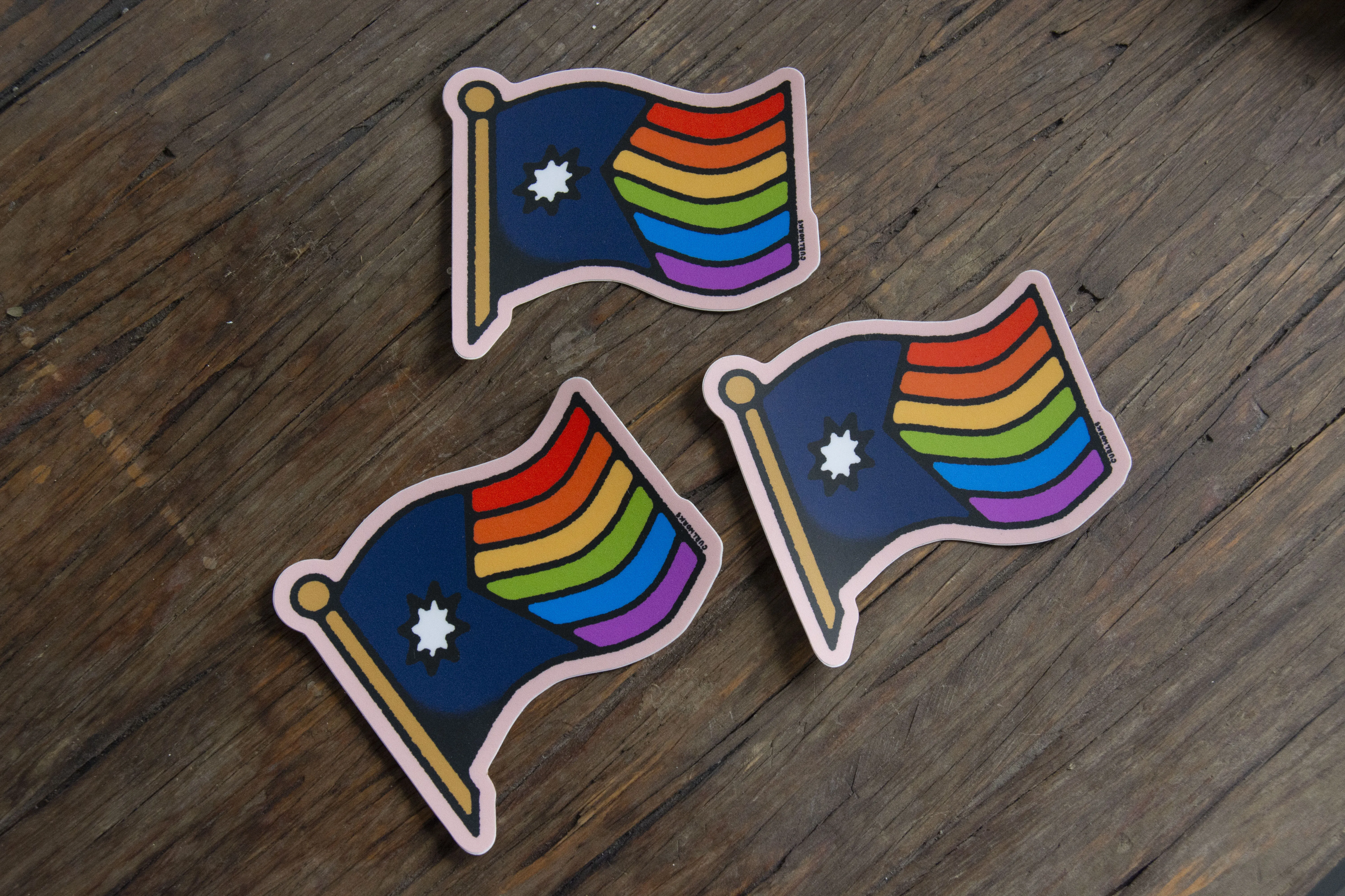 Minnesota Pride Flag Vinyl Sticker