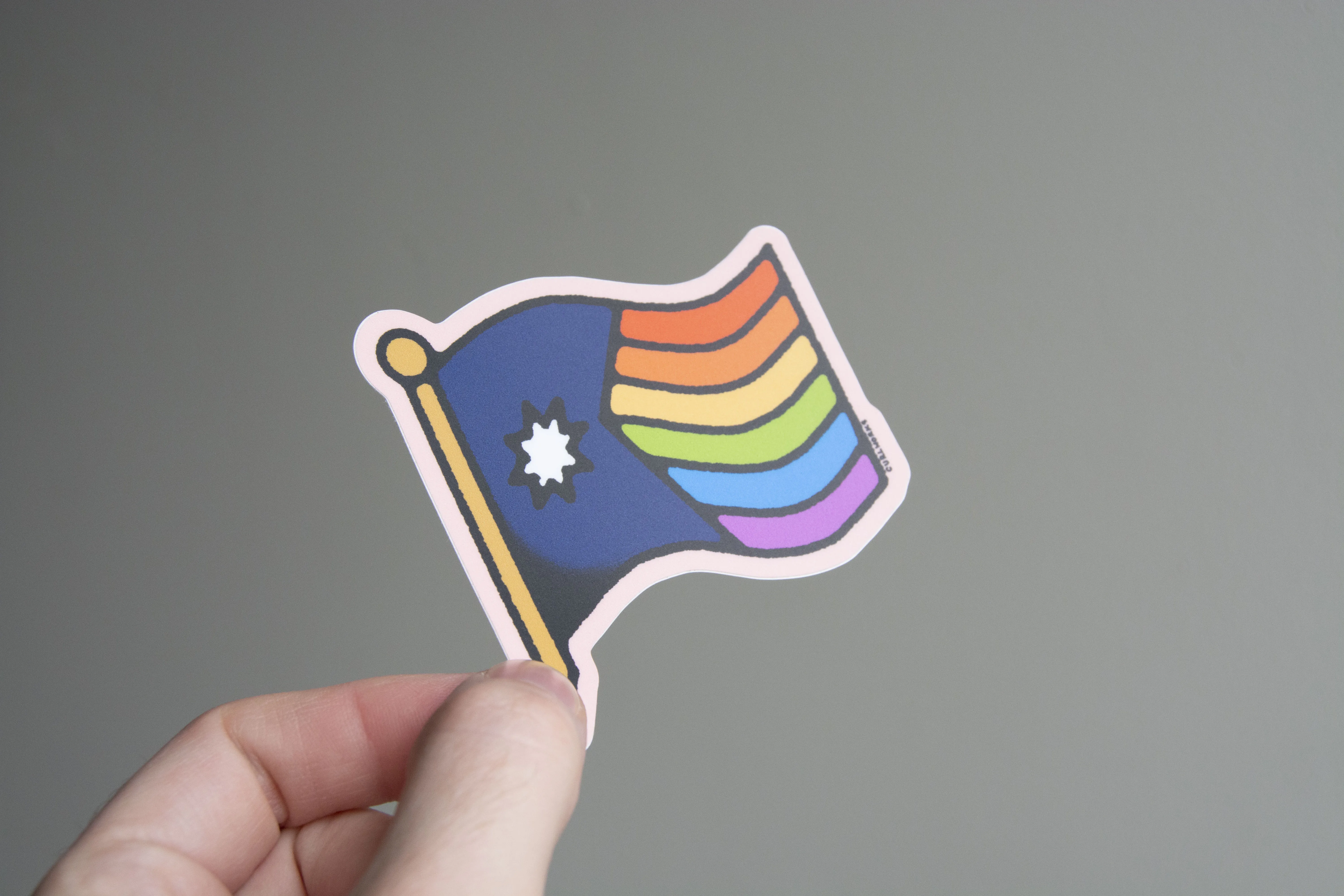 Minnesota Pride Flag Vinyl Sticker