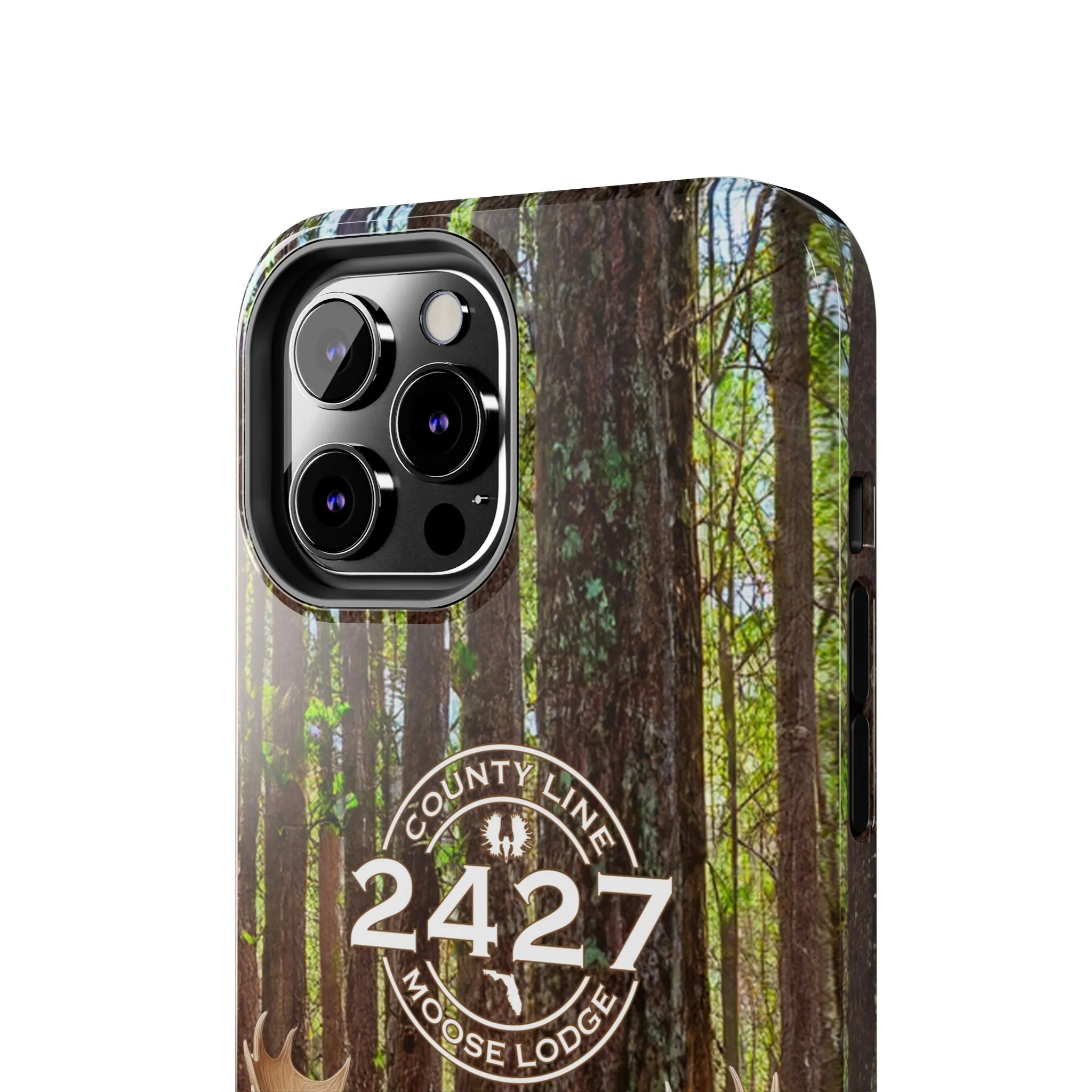 Moose Lodge 2427 - Woodlands Moose - Tough Phone Cases (Select Phone Models)