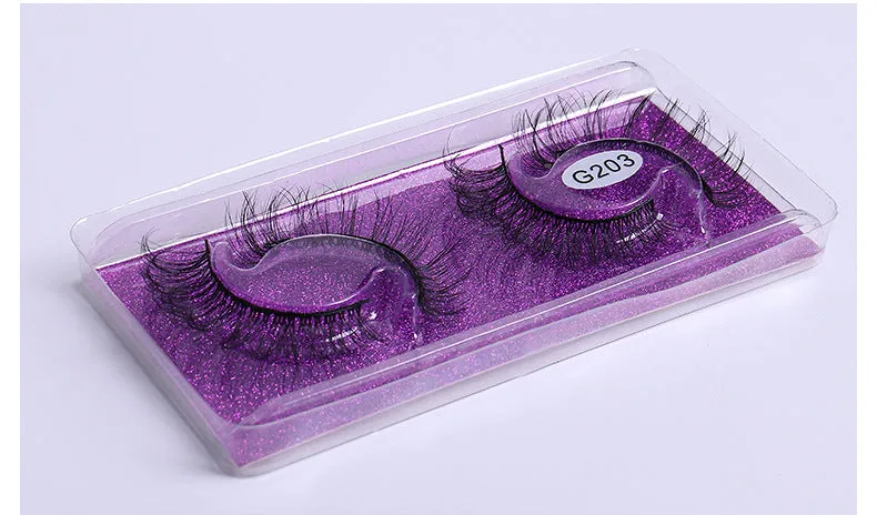 Multi-layer thick cross imitation 8D eyelashes AH5060