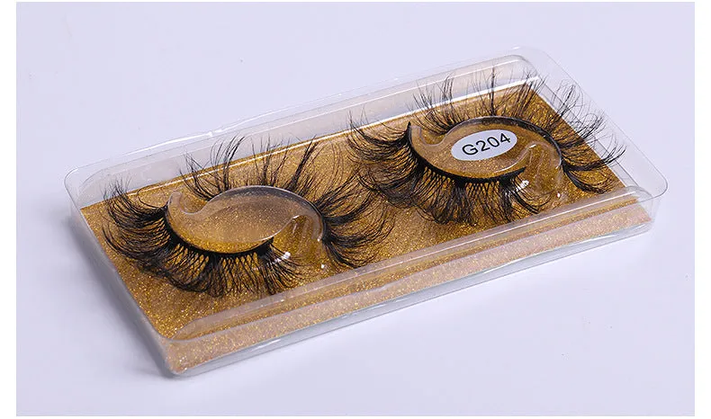Multi-layer thick cross imitation 8D eyelashes AH5060
