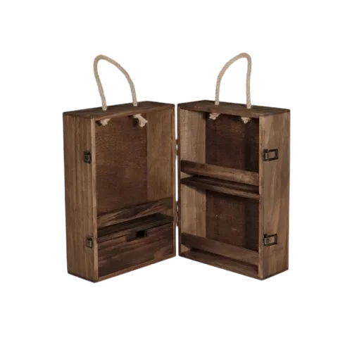 Naturehike Outdoor multi-layer seasoning cabinet - walnut - (B-STOCK)