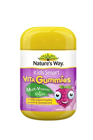 NATURE'S WAY Kids Smart VitaGummies Multi-Vitamin   Vegies 110s