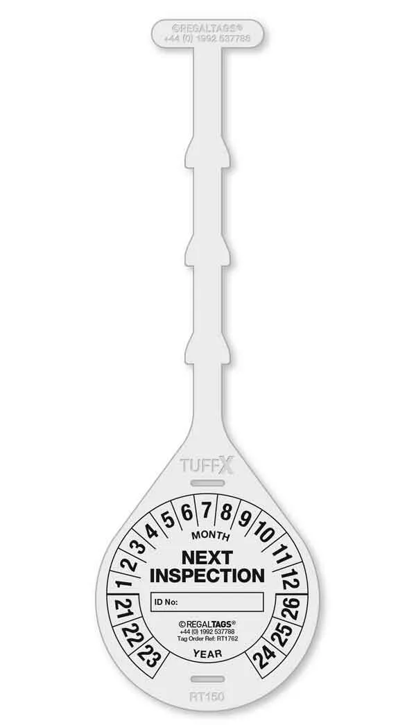 Next Inspection Tag