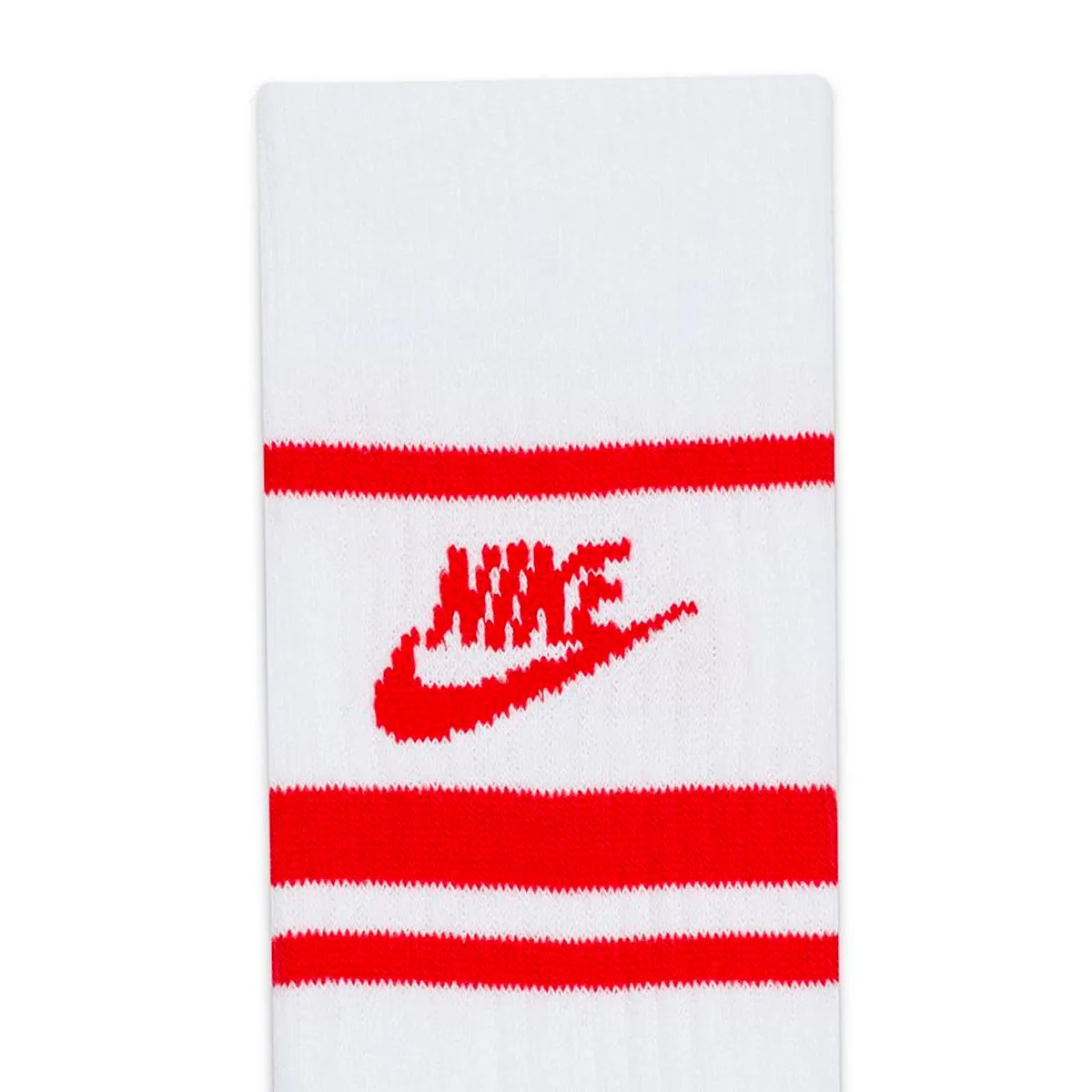 Nike - Everyday Essential Socks White/Red 3 Pack