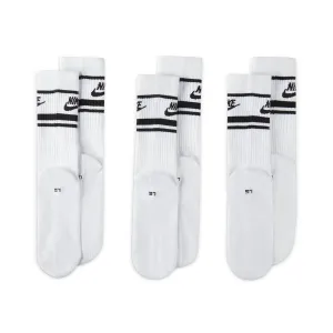 Nike - Sportswear Everyday Essential Crew Socks White 3 Pack