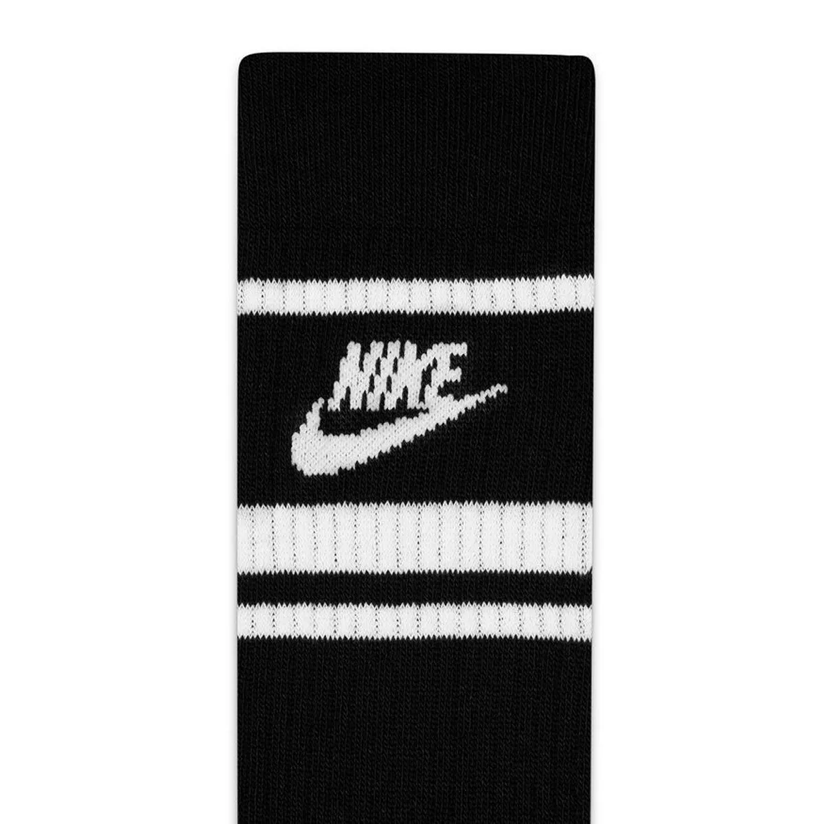 Nike - Sportswear Everyday Essential Mens Crew Socks Black 3 Pack