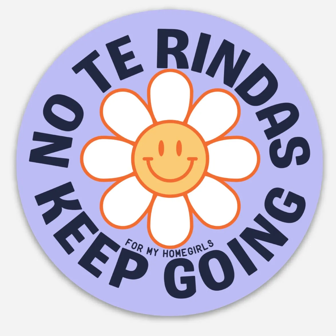 No te rindas Sticker