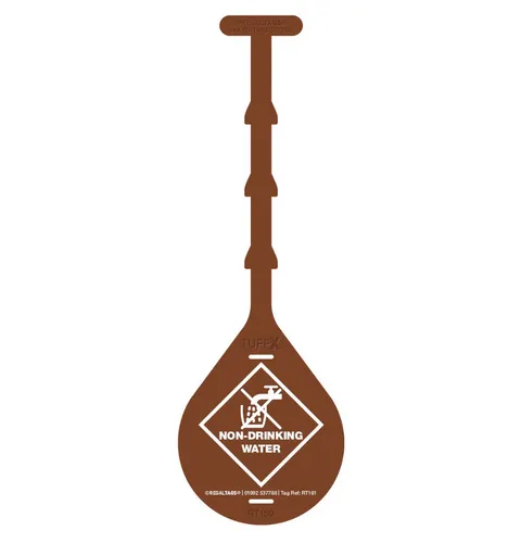 Non-Drinking Water Brown Tag