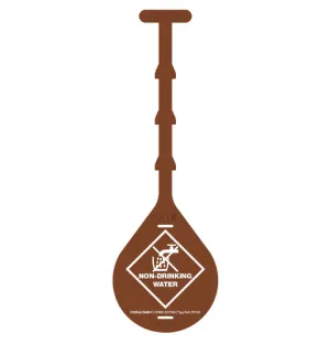 Non-Drinking Water Brown Tag