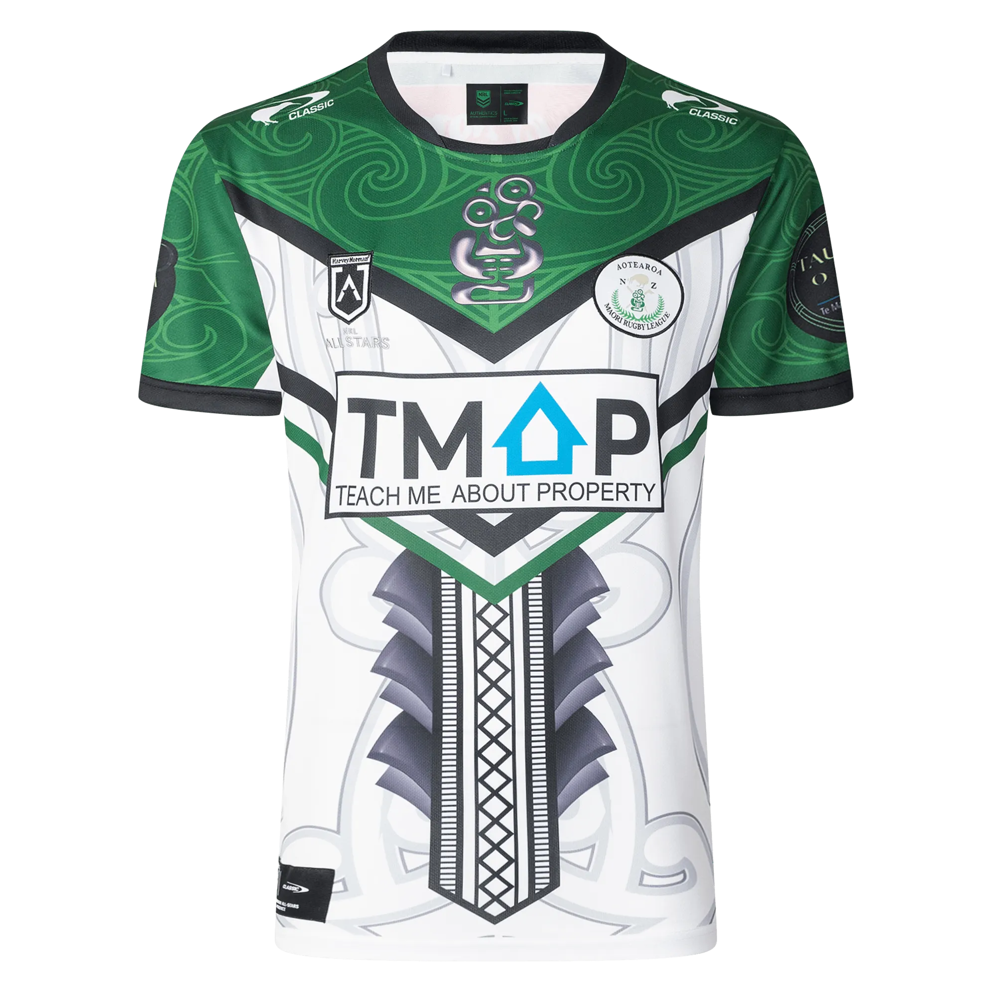 NRL Maori All Stars 25/26 Replica Home Jersey by Classic Sportswear