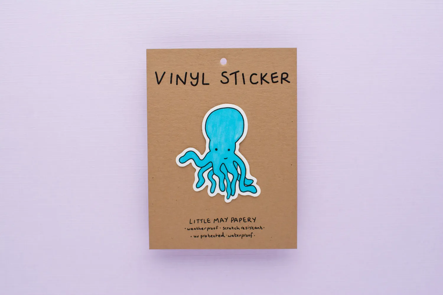 Octopus Vinyl Sticker (Ami   Emme Collab)