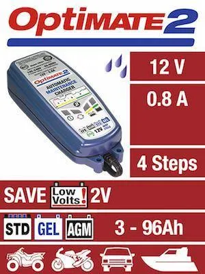 Optimate 2 General Charger / Maintainer - Tm420