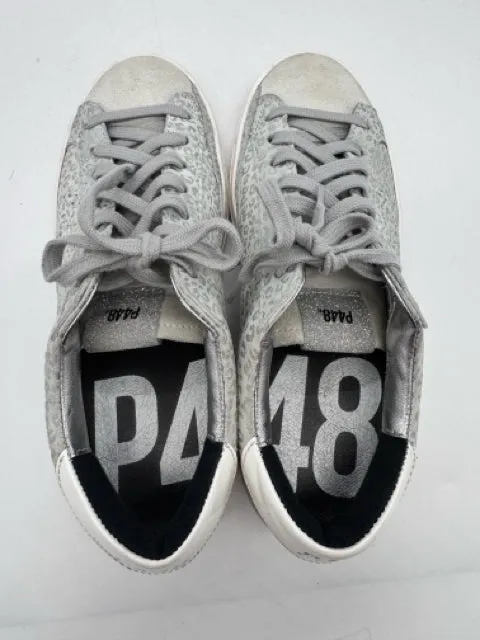 P448 8 Silver SHOES