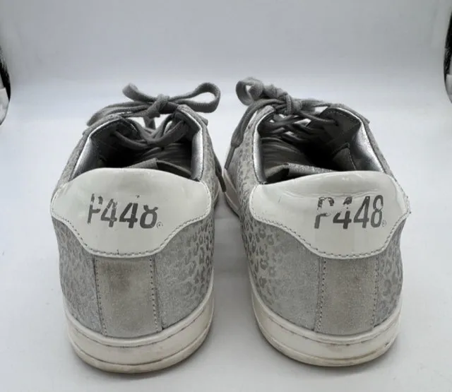 P448 8 Silver SHOES