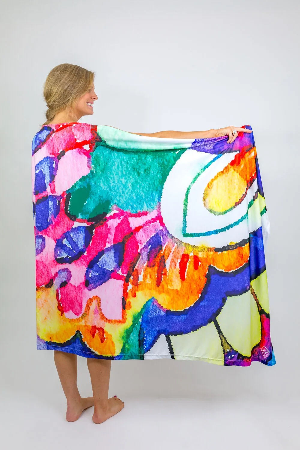 Peacock Prepster - Be Anything Blanket