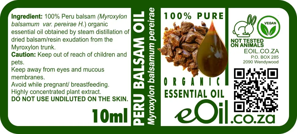 Peru Balsam Essential Oil
