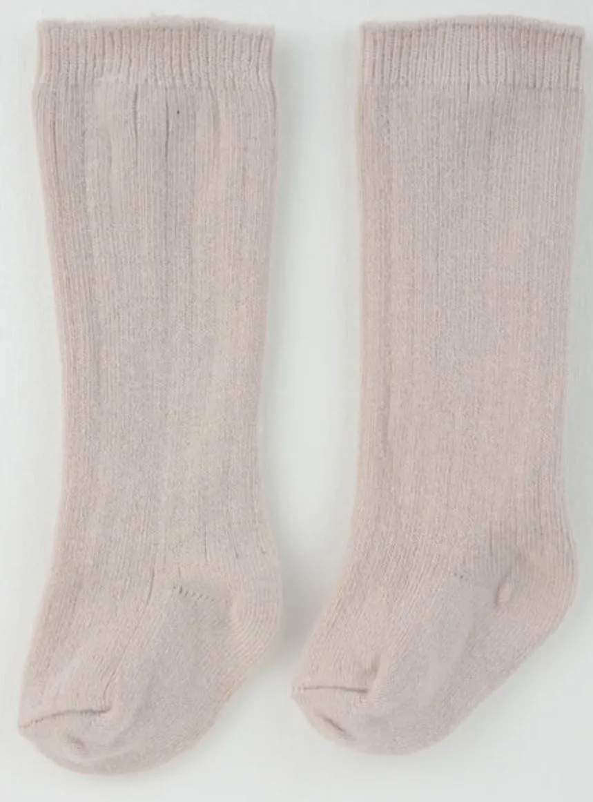 Pex 2pk Neutral Ribbed Knee High Socks