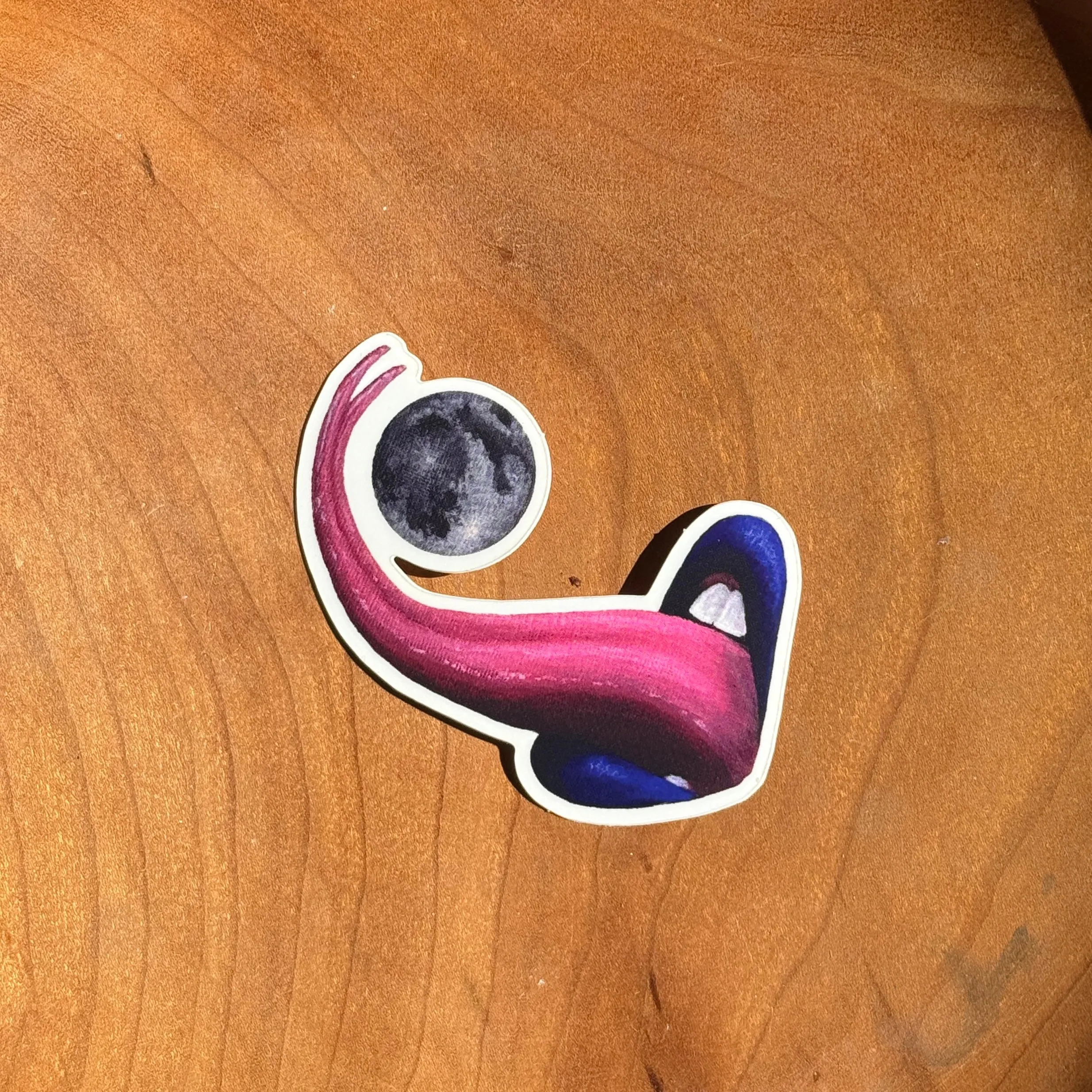 Planet Lick Sticker