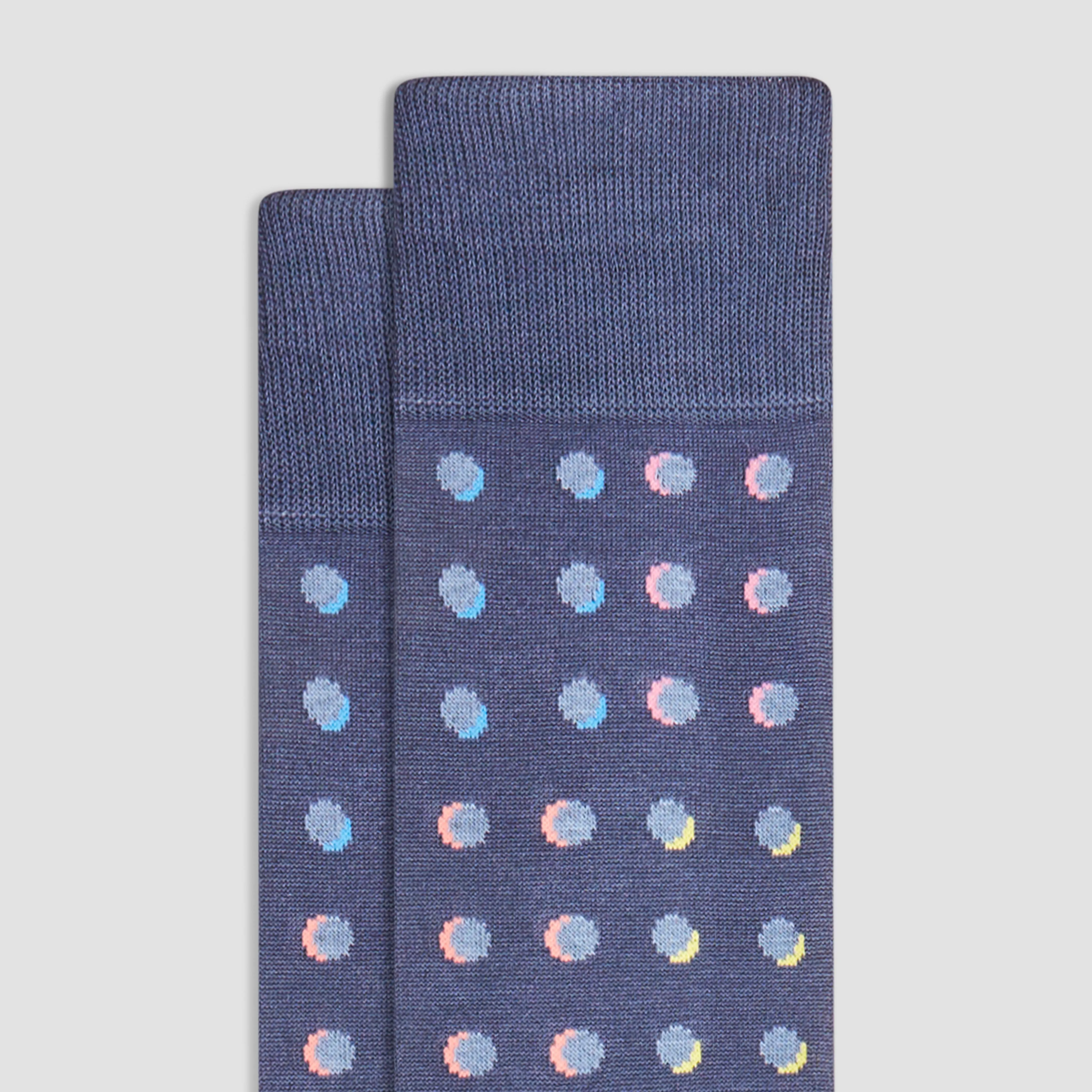 Polka Dot Mid-Calf Socks