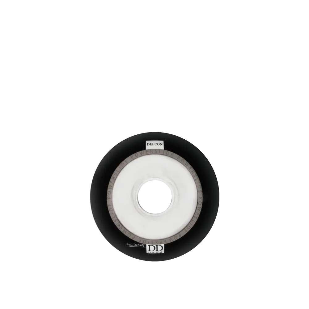Powerslide Defcon 76mm - Black (4 Pack)