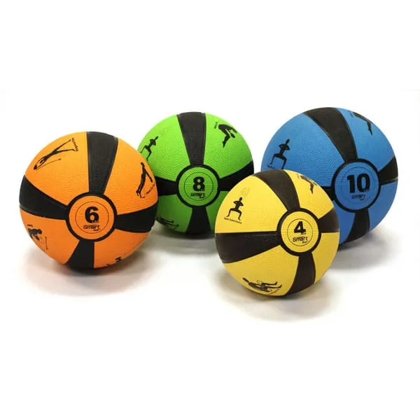 Prism Fitness Smart Medicine Ball Rack, Wall Mounted Commercial Package
