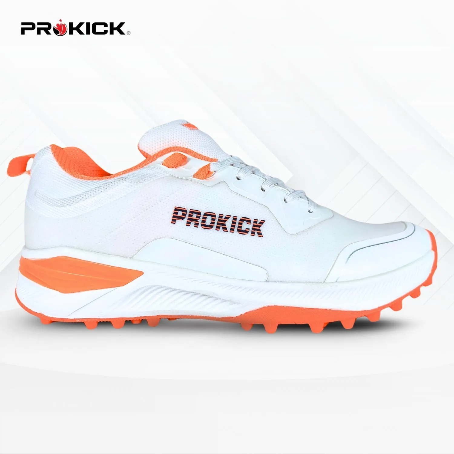 Prokick Fusion 2.0 Cricket Shoes | Lightweight Rubber Shoes | Men's Cricket Footwear | Durable Sports Shoes for Turf & Ground | Anti-Slip Grip | Breathable Comfort