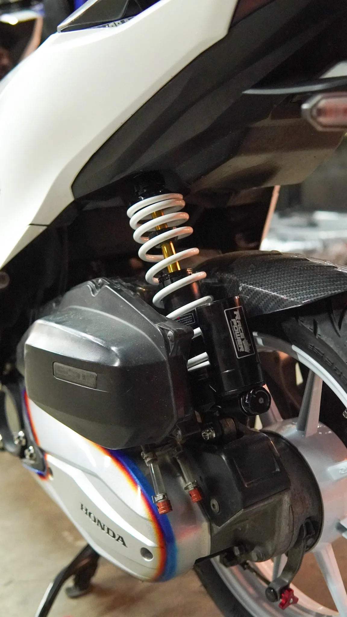 RACE POWER R TECH CLICK 335MM (WHITE)
