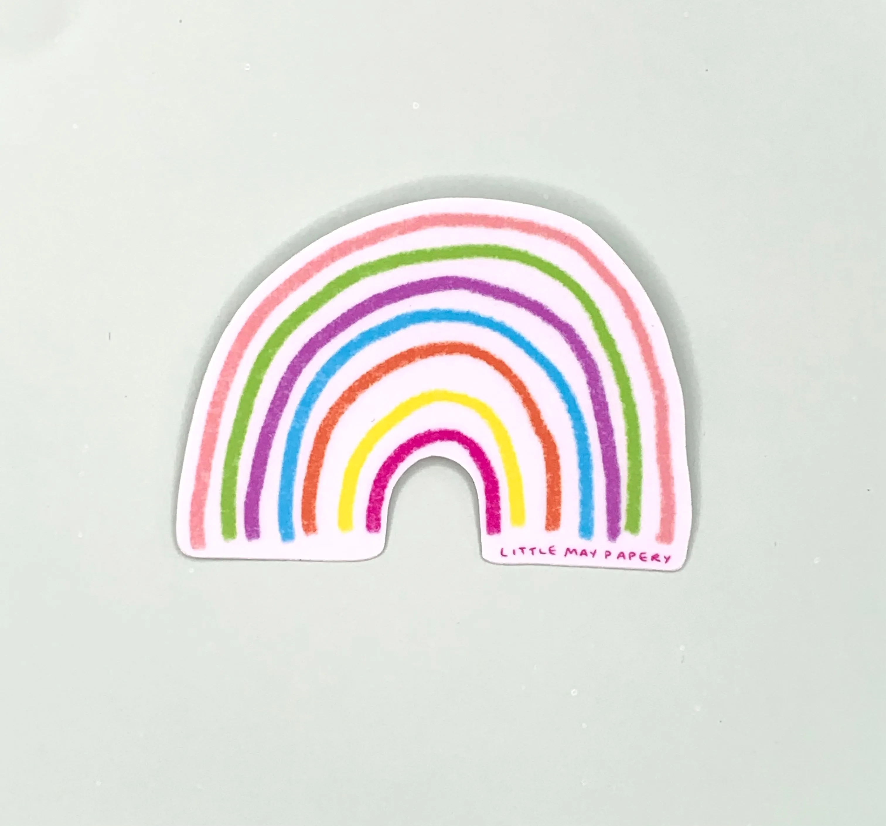 Rainbow Vinyl Sticker