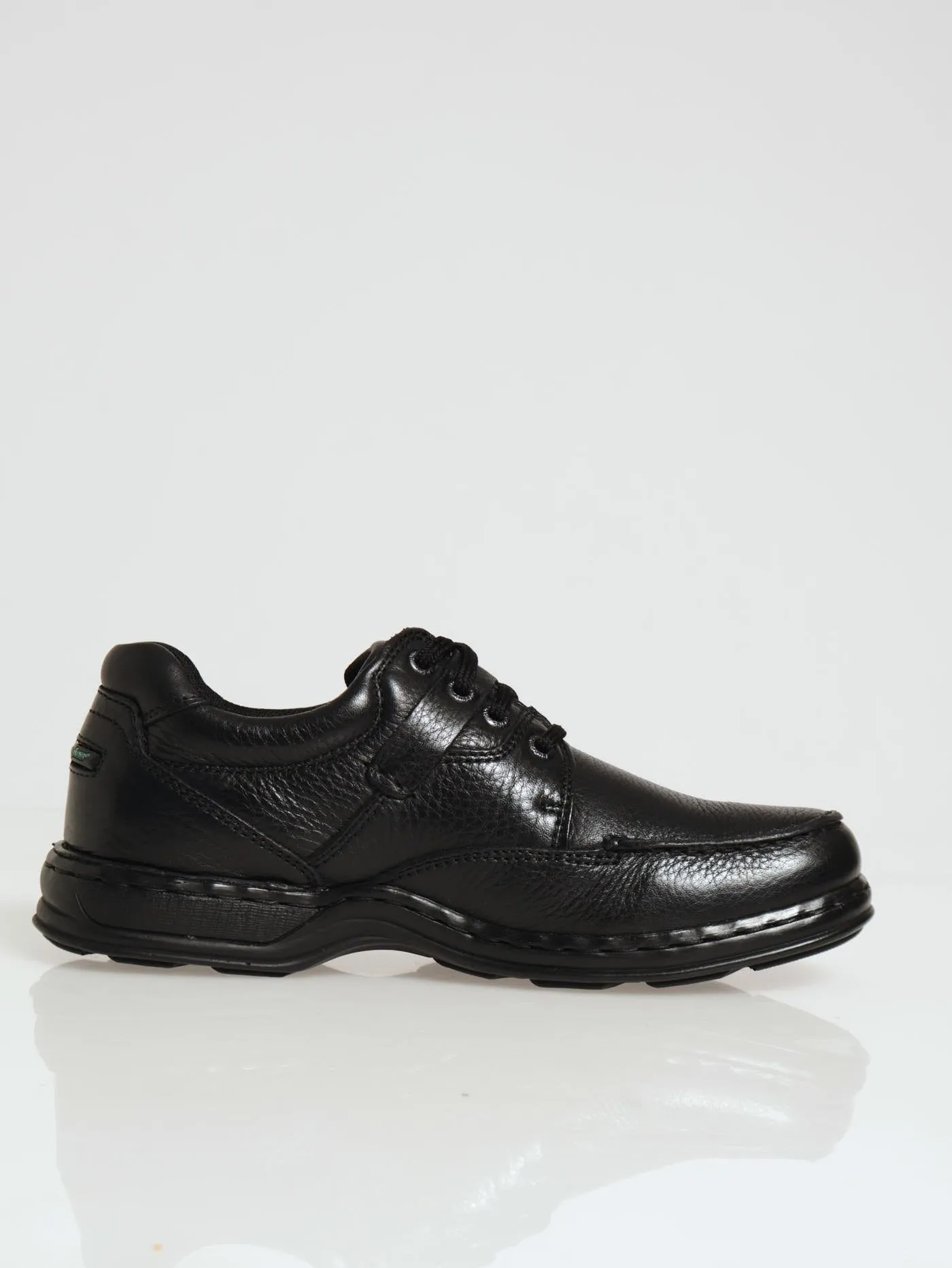 Randall Leather Lace Up - Black