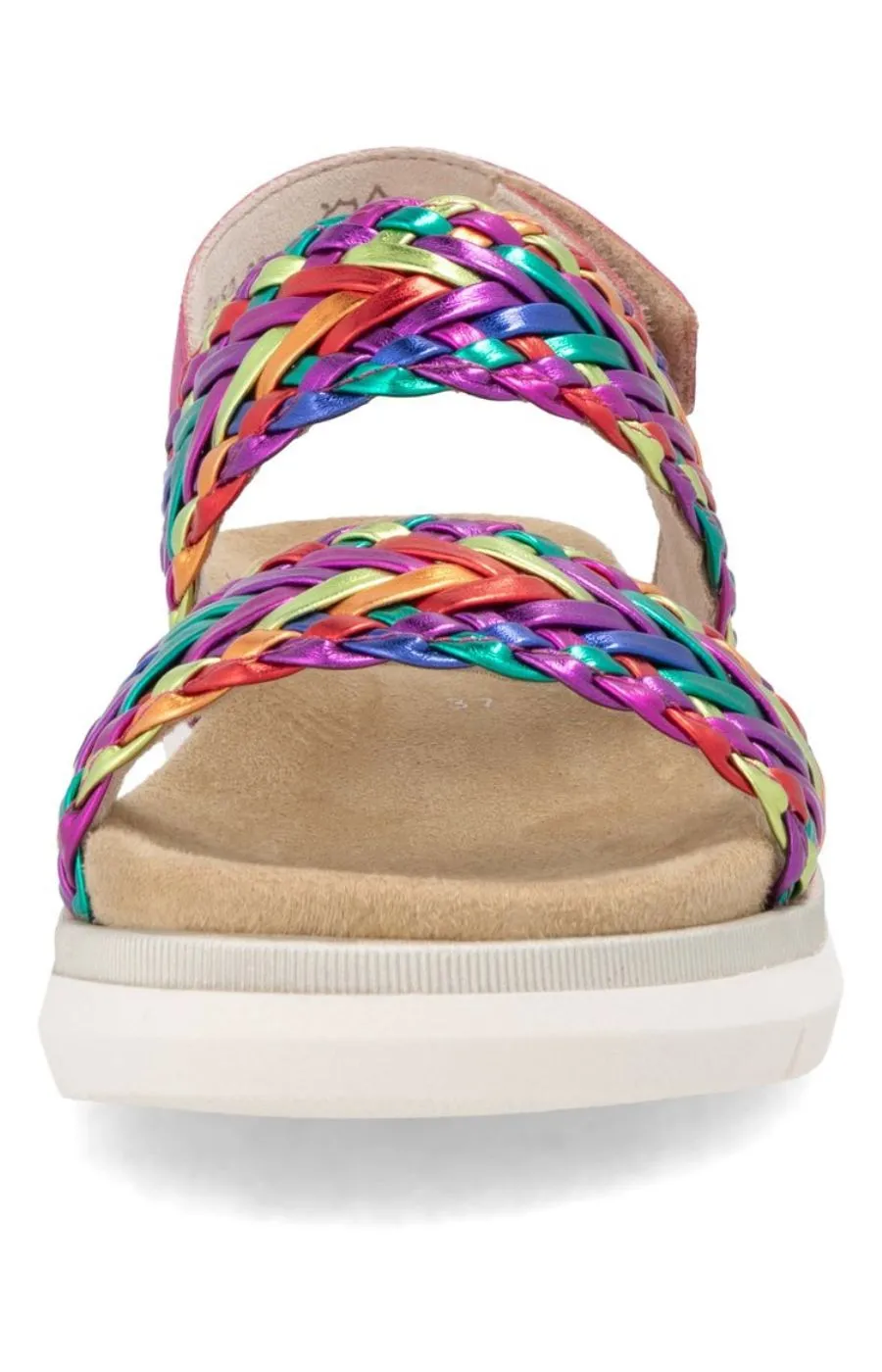 Remonte Woven Strap Sandal in Multi
