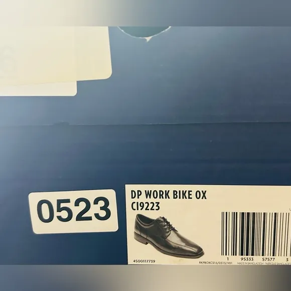 Rockport® Dressports Work Bike Oxfords Men's Size 8M New in Box