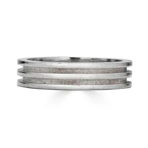 Round Layer Ring in Sterling Silver